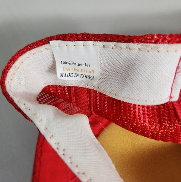 Vintage Grand Canyon Red White Snapback Trucker Hat - Picture 5 of 8